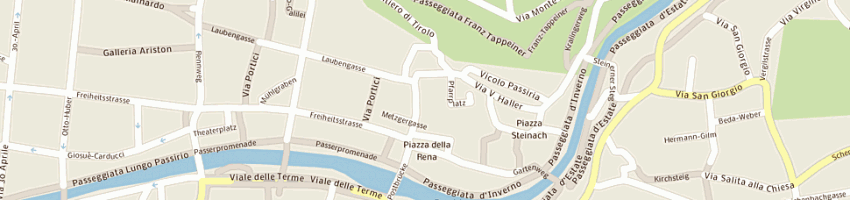Mappa della impresa hellweger josef e paul snc a MERANO