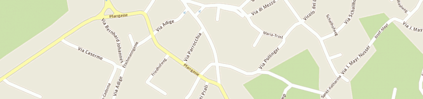 Mappa della impresa mantovani giancarlo a MERANO