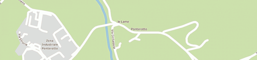 Mappa della impresa ugo pippucci snc di massimo pippucci e c a SAN CASCIANO IN VAL DI PESA