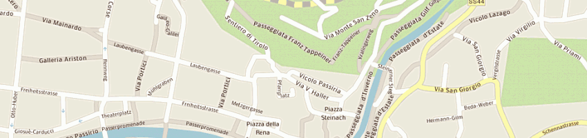 Mappa della impresa parrocchia san nicolo' - duomo a MERANO