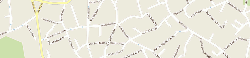 Mappa della impresa izzo gianfranco a MERANO
