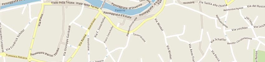 Mappa della impresa partschins sas di abler michaela e co a MERANO