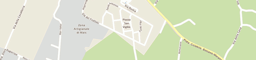 Mappa della impresa ipes a MERANO