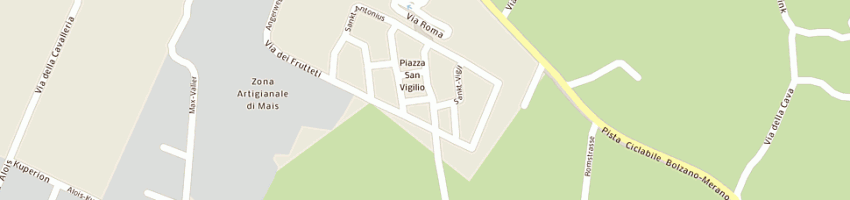 Mappa della impresa egger helmut a MERANO