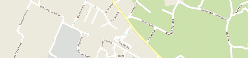 Mappa della impresa elettron matteucci spa a MERANO