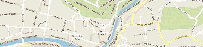 Mappa della impresa caritas dioezese bozen-brixen8 a MERANO