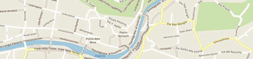 Mappa della impresa montali bruno a MERANO