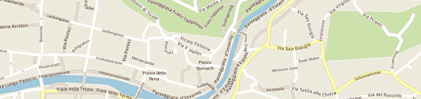 Mappa della impresa ristorante santer klause a MERANO
