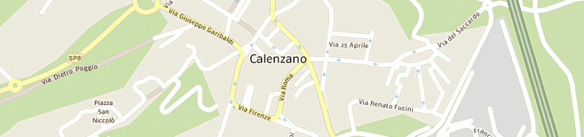 Mappa della impresa il tempio di venere snc a CALENZANO