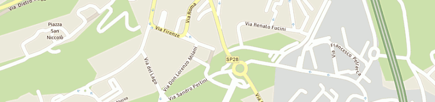 Mappa della impresa mat (masters auto trasporti) di biccica stefano e c snc a CALENZANO