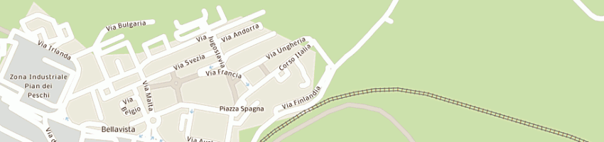 Mappa della impresa icalp (srl) a POGGIBONSI
