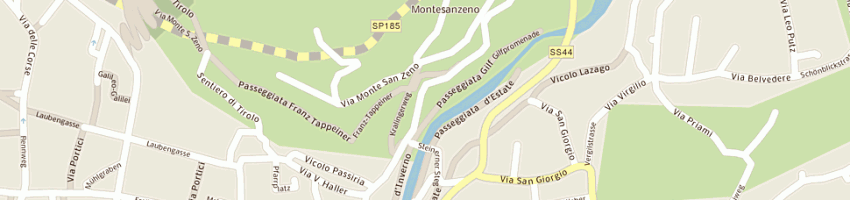 Mappa della impresa albergo villa gang a MERANO