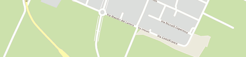Mappa della impresa ipointhotel srl a SAN GIOVANNI IN PERSICETO