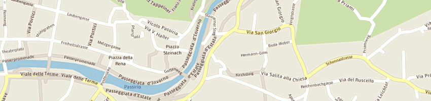Mappa della impresa berger hans a MERANO