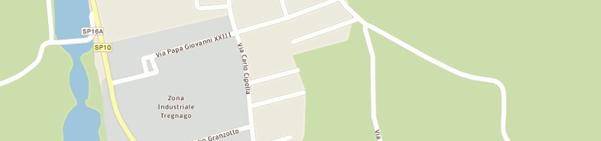 Mappa della impresa merzi severino e figli snc a TREGNAGO