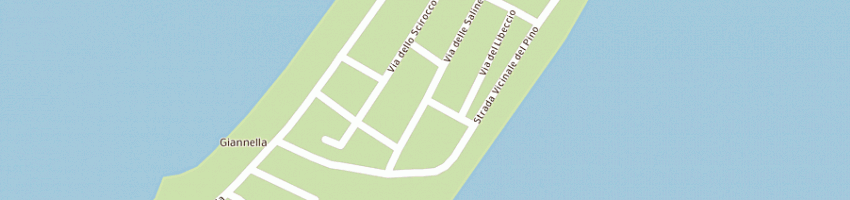 Mappa della impresa bar la rotonda a ORBETELLO