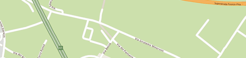 Mappa della impresa federazione funzione pubblica st sindacale cso sollicciano a FIRENZE