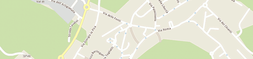 Mappa della impresa gruppo sportivo pallamano tavarnelle associazione spo a TAVARNELLE VAL DI PESA