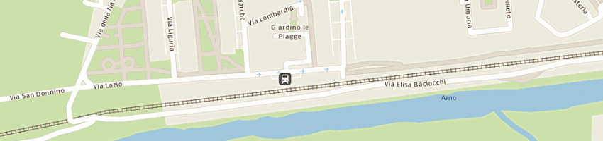 Mappa della impresa argenti srl a FIRENZE