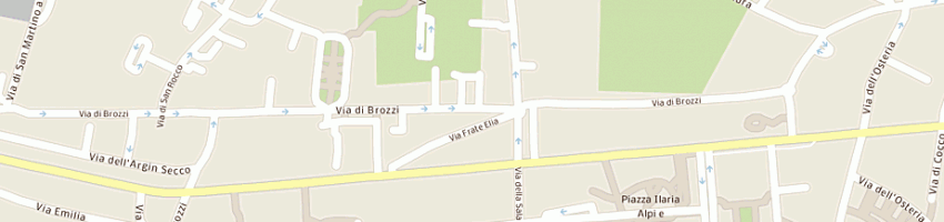 Mappa della impresa studio commerciale rag giovanni frattasio a FIRENZE