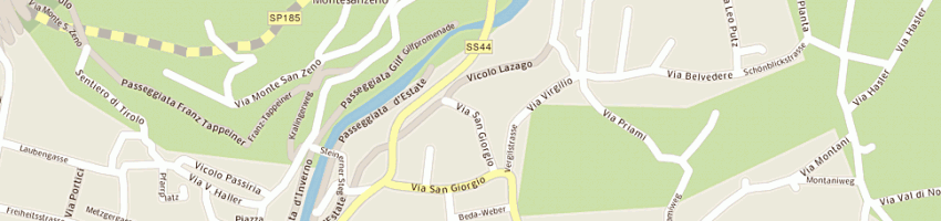 Mappa della impresa lobis valentin a MERANO