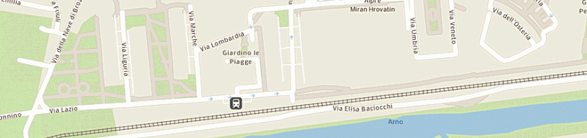 Mappa della impresa belvisi pietro a FIRENZE