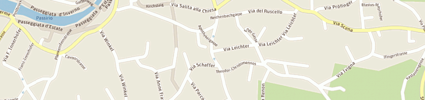Mappa della impresa holler anton a MERANO