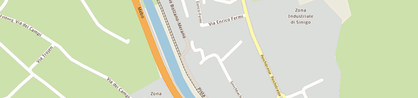 Mappa della impresa gruber alexander a MERANO