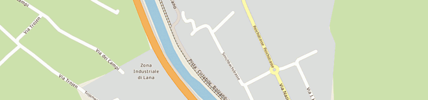 Mappa della impresa rossi antonio a MERANO