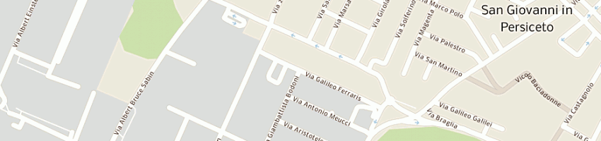 Mappa della impresa ghelfi m di trazzi carla e diegoli luca snc a SAN GIOVANNI IN PERSICETO