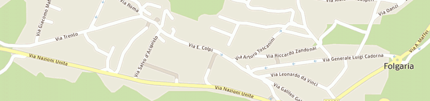 Mappa della impresa pola elio a FOLGARIA