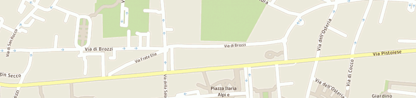 Mappa della impresa parretti piero a FIRENZE