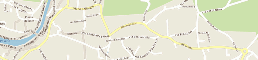 Mappa della impresa castell rundegg hotel e beauty farm snc a MERANO