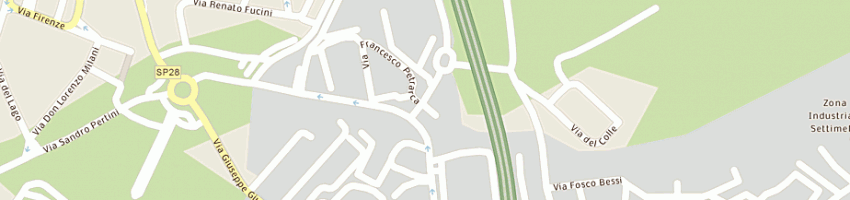 Mappa della impresa vichi srl a CALENZANO