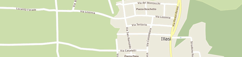 Mappa della impresa aldegheri snc di aldegheri luigi e aldegheri marco a ILLASI