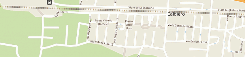 Mappa della impresa mc systems sud srl a CALDIERO