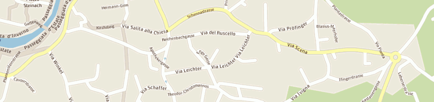 Mappa della impresa direzione didattica di merano i a MERANO