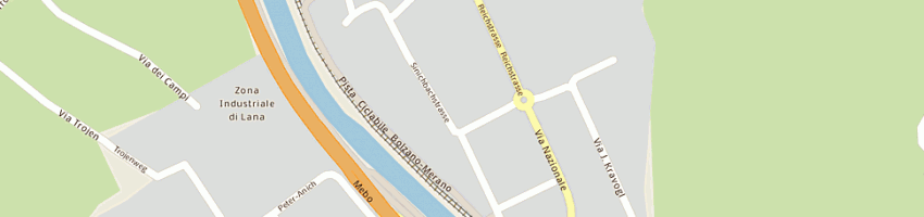 Mappa della impresa fattor modesto a MERANO