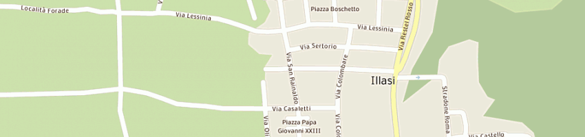 Mappa della impresa eagle service di bellomi emanuela e c sas a ILLASI