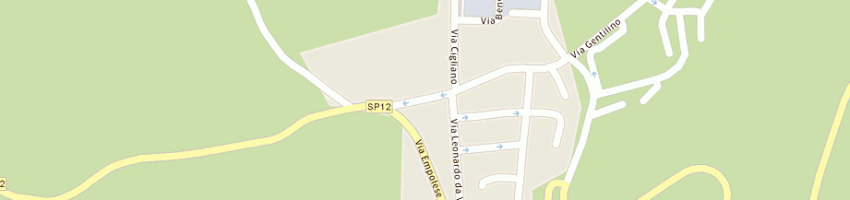 Mappa della impresa milanesi loriano a SAN CASCIANO IN VAL DI PESA
