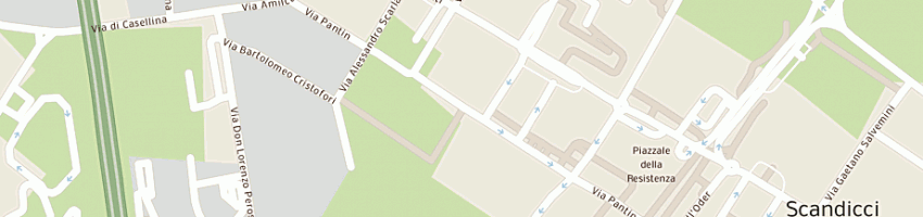 Mappa della impresa cna informatica e servizi srl a SCANDICCI