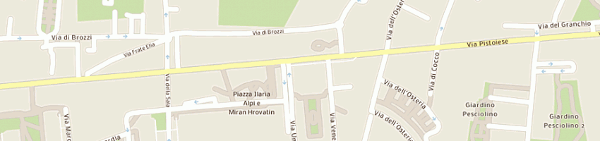 Mappa della impresa studio danza le silfidi dott eva sabatini a FIRENZE