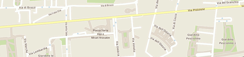 Mappa della impresa progetti di carresi maurizio a FIRENZE
