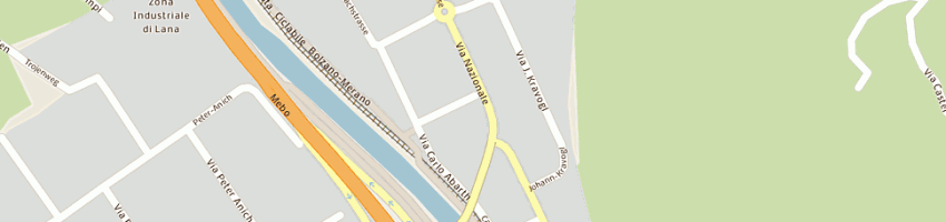Mappa della impresa fuchs spa a MERANO
