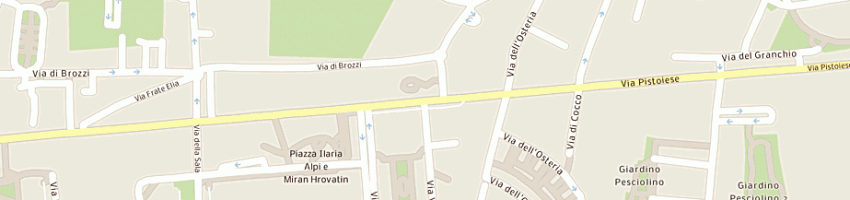 Mappa della impresa jare sas di david f sagulo e c a FIRENZE