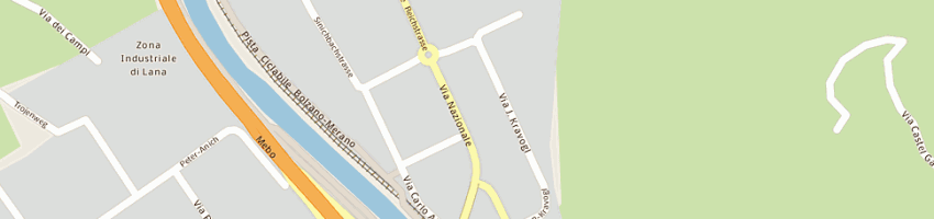 Mappa della impresa falegnameria franz tribus e c snc a MERANO