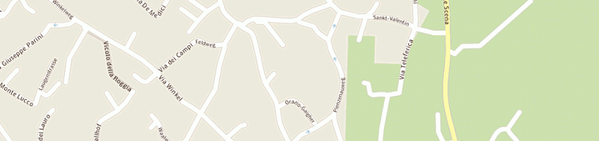Mappa della impresa sudtiroler kinderdorf soccooprl a MERANO