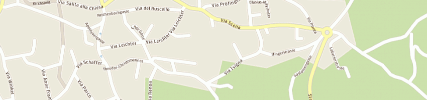 Mappa della impresa soggiorno carabinieri a MERANO