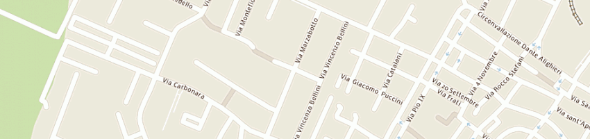 Mappa della impresa bar capriccio a SAN GIOVANNI IN PERSICETO