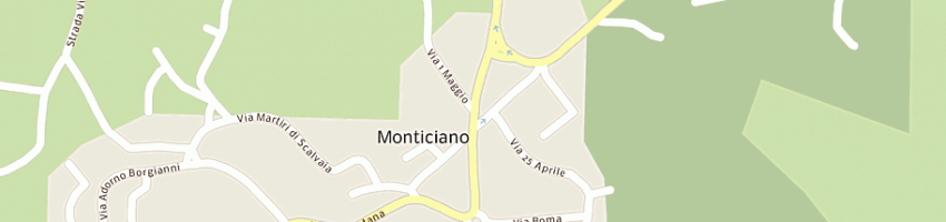 Mappa della impresa la magoncina a MONTICIANO
